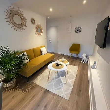 Appartement Le Sunny-hyper Centre -proche Gare - Paisible -wifi Hd -netflix-ideal Couple Business Et Famille *